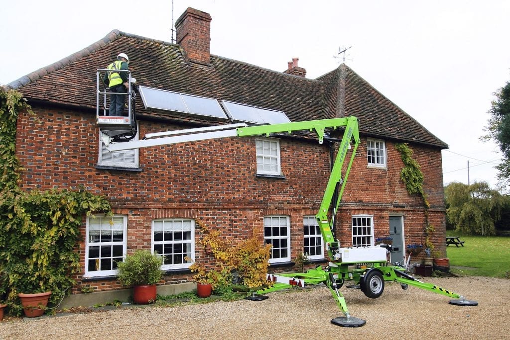 Trailer Mounted Boom Lift — 12m Reach (Cherry Picker Hire) photo 3