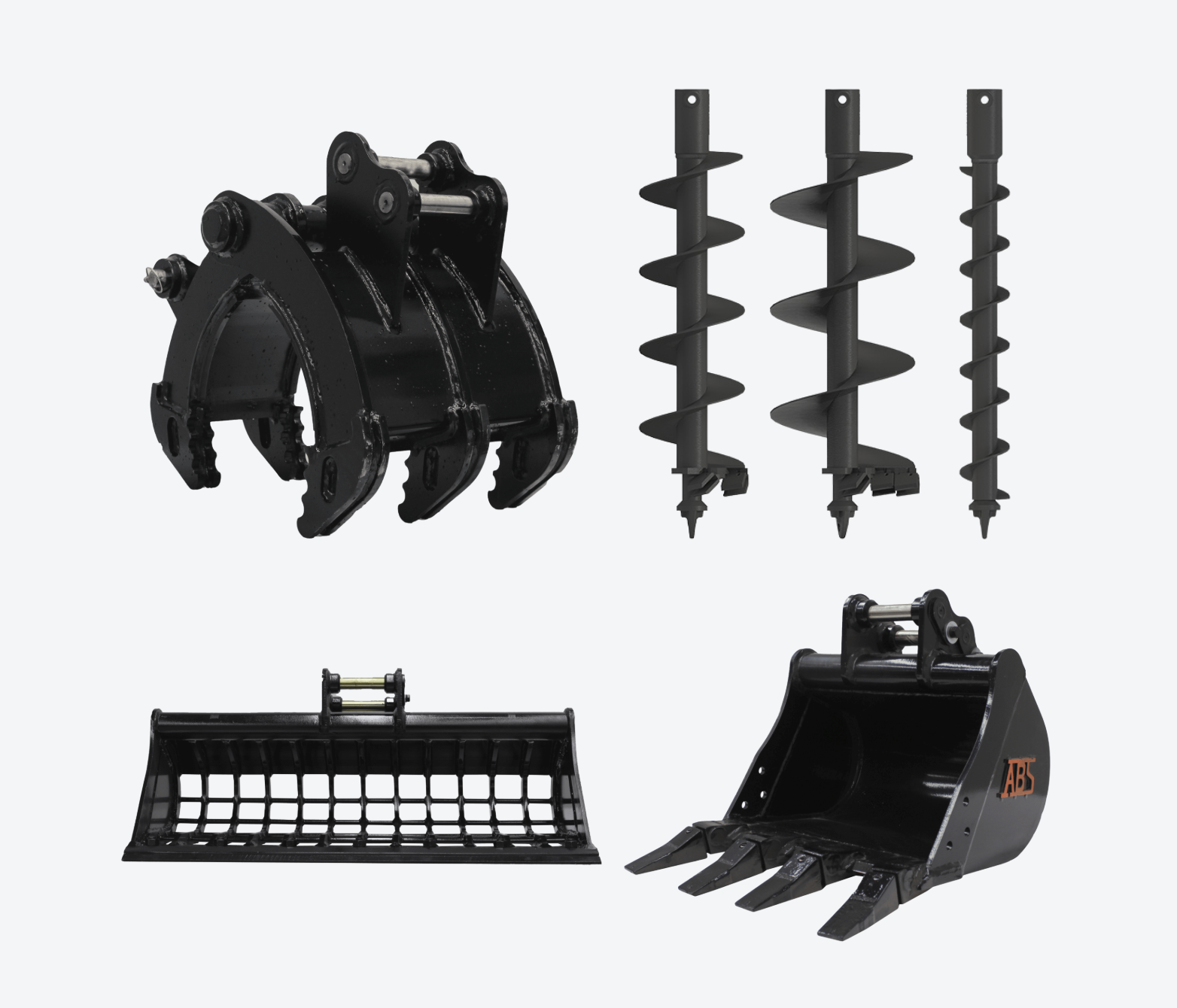 Earthmoving Attachments hire