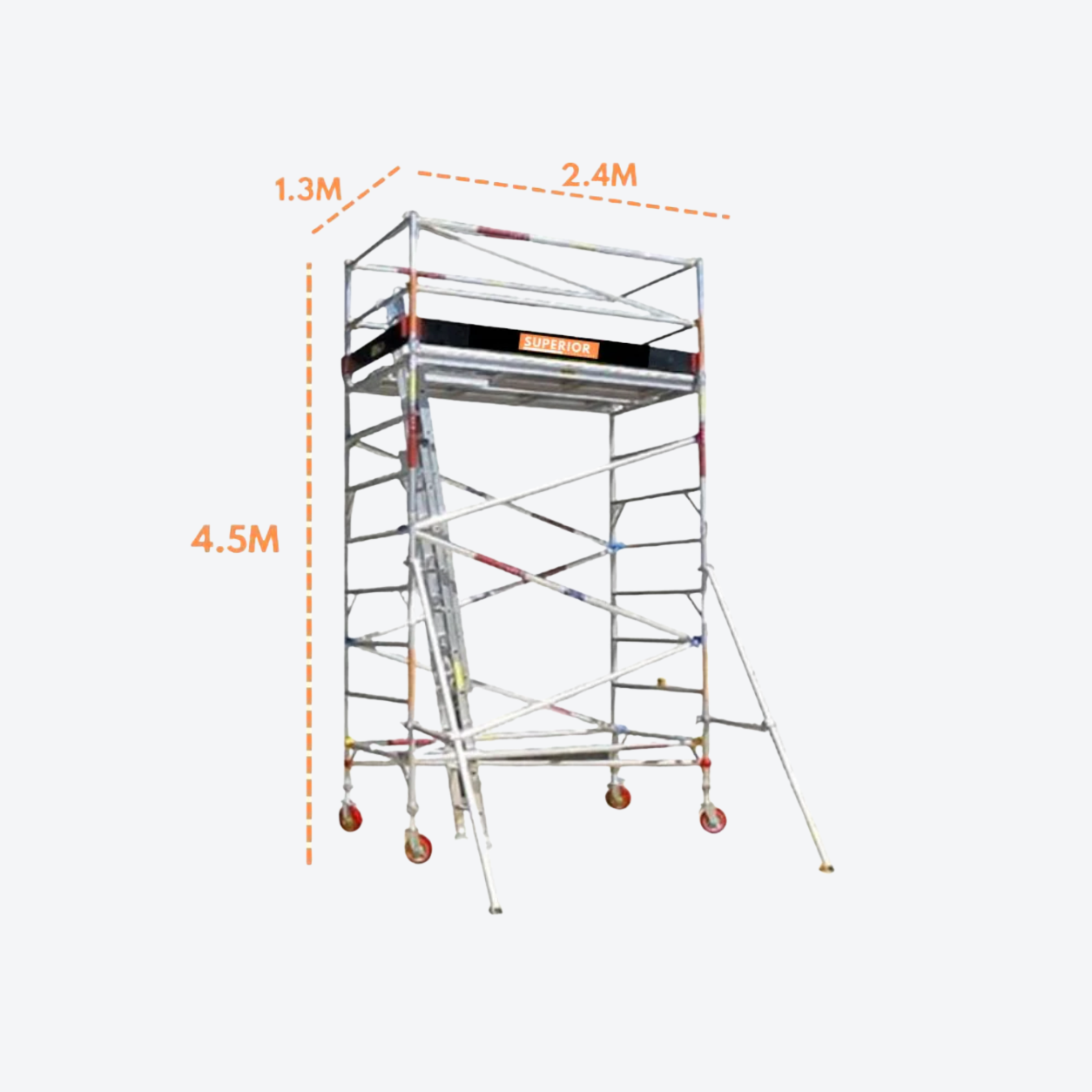 4.5m Mobile Scaffold