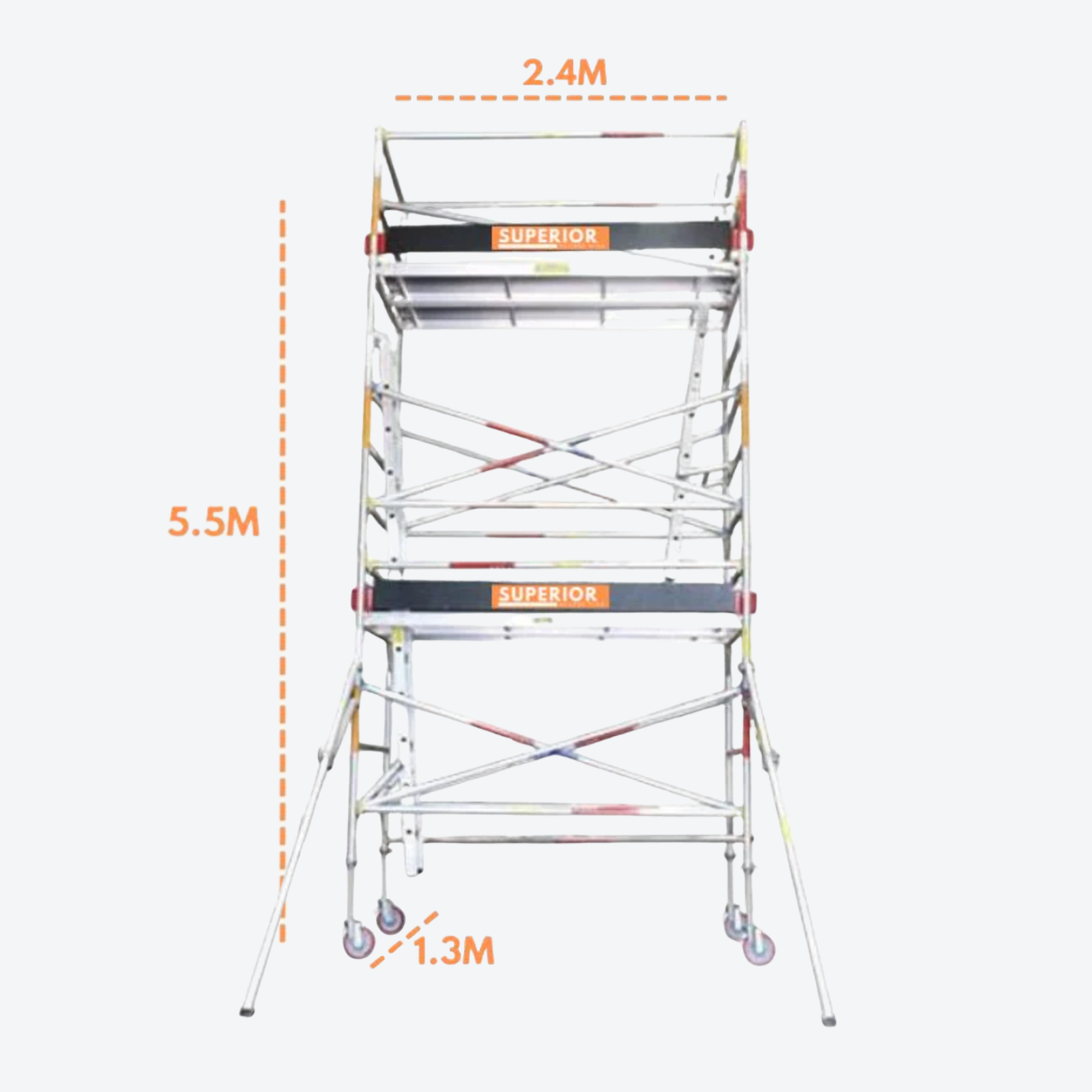 5.5m Mobile Scaffold
